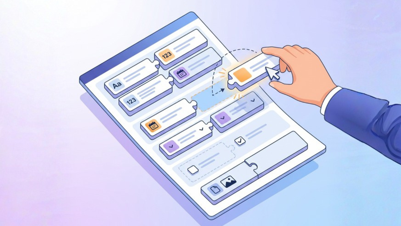 ノーコードで項目追加 — カスタムフィールドで業務にフィット