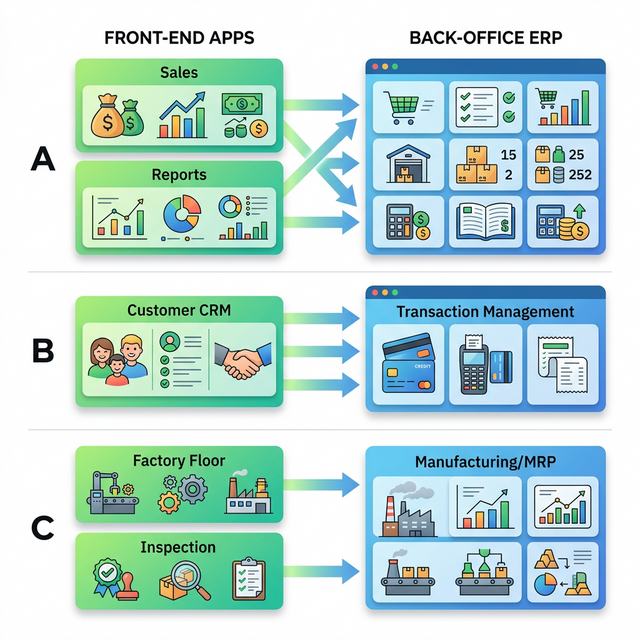 3つの併用パターン — 御社に合うのはどれ?